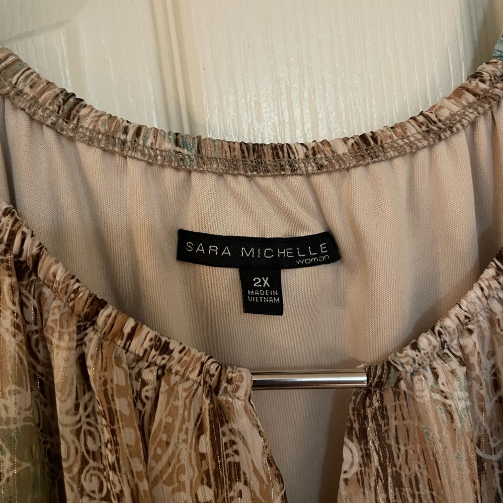 Women's Multicolor Top - Picture 3 of 4